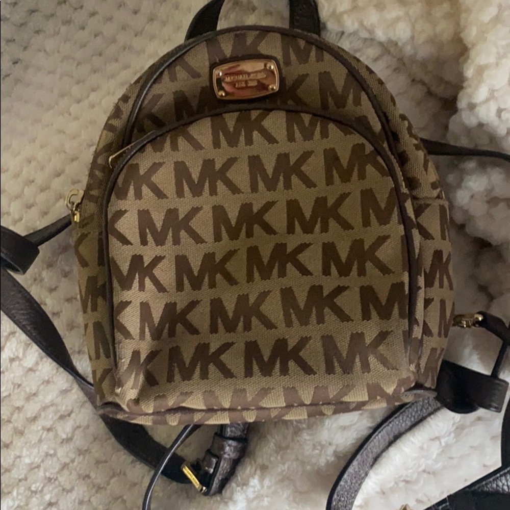 Michael Kors mini backpack!!